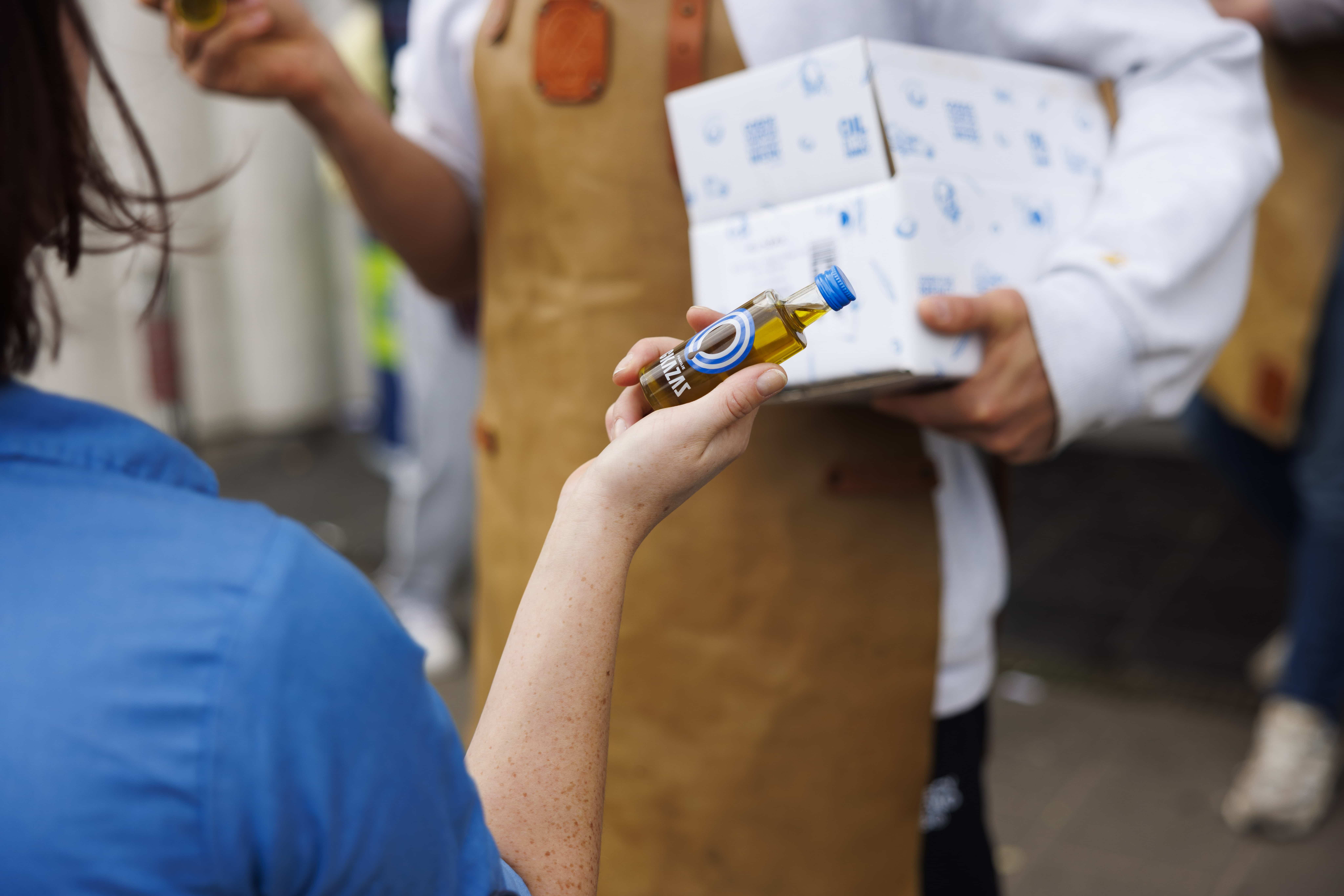 40ML organic olive oil bottles (box 35x)