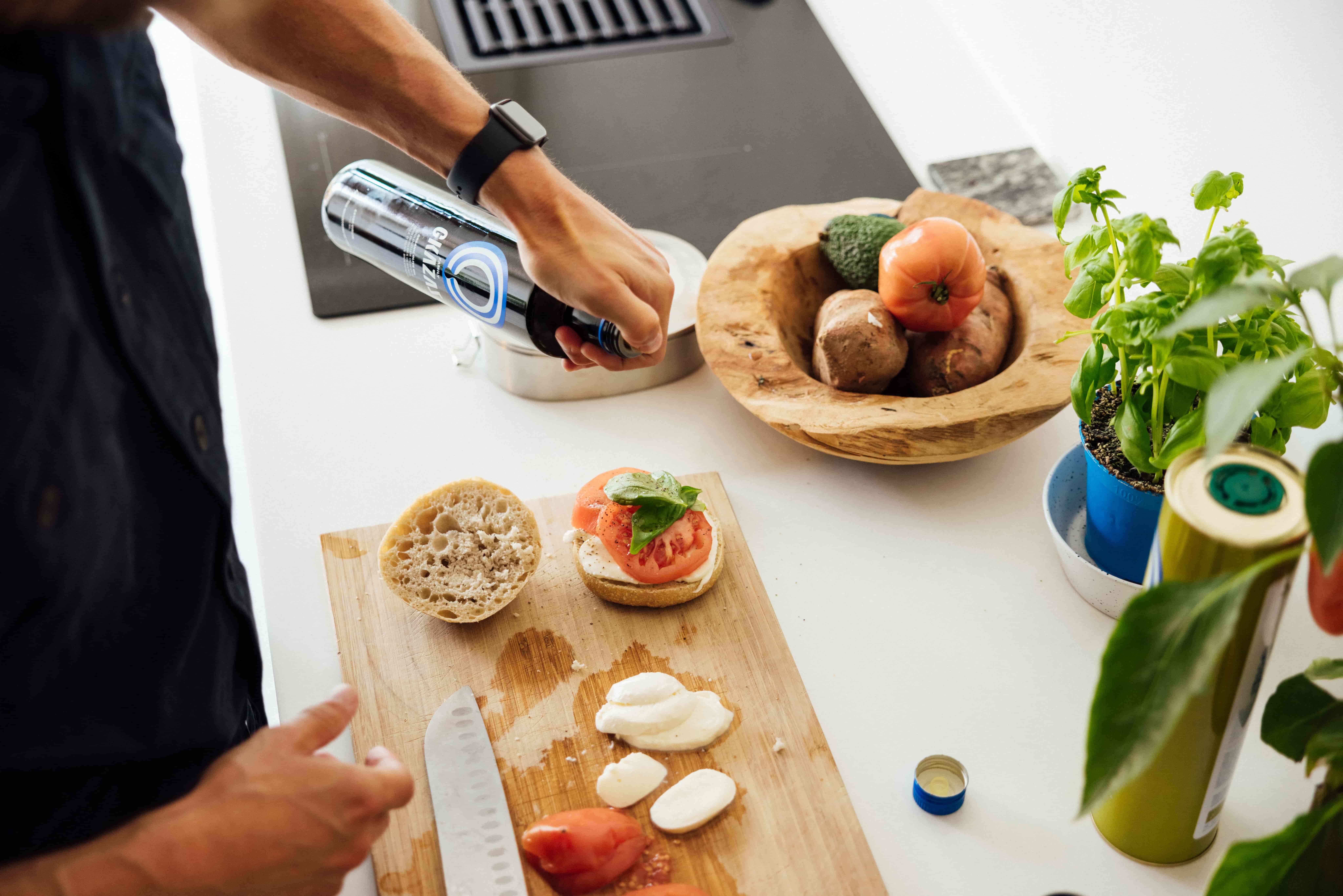 500ML organic olive oil bottle