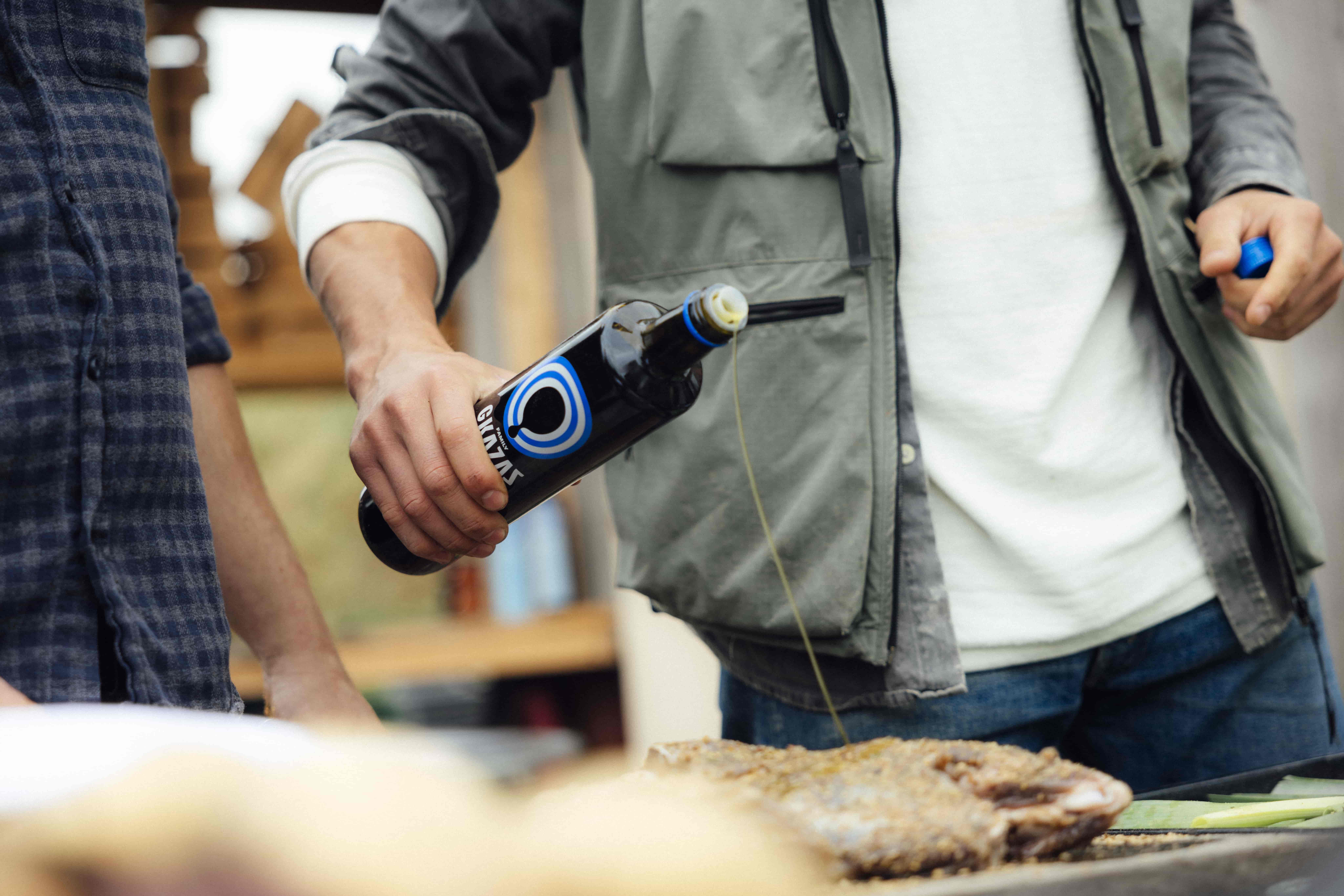 750ML biologische olijfolie fles