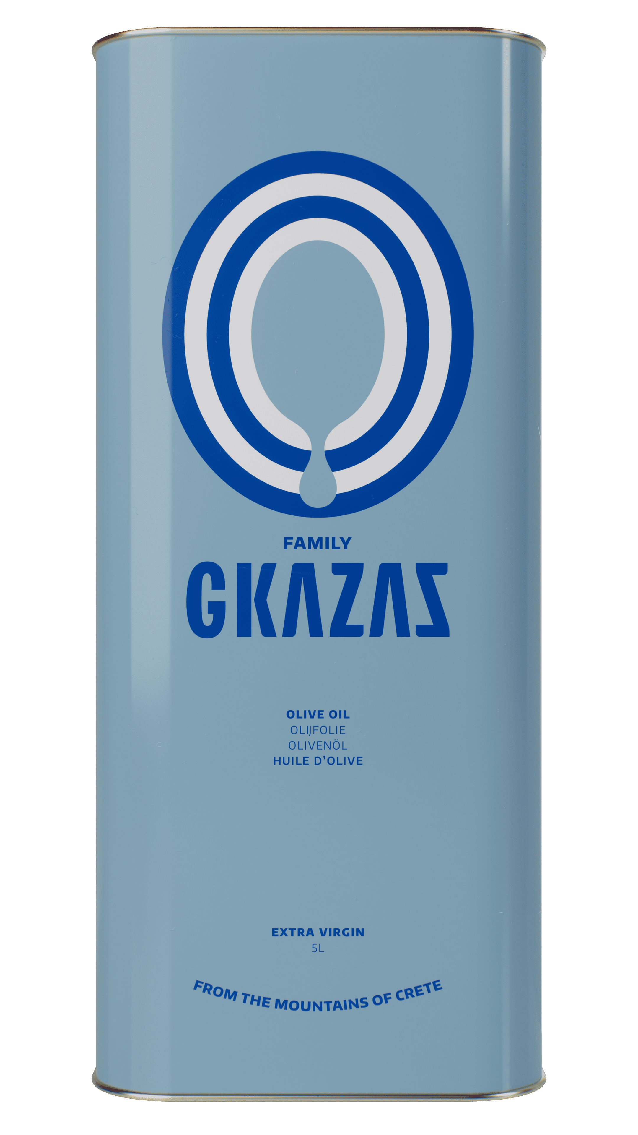 Extra vierge olijfolie 5 liter blik