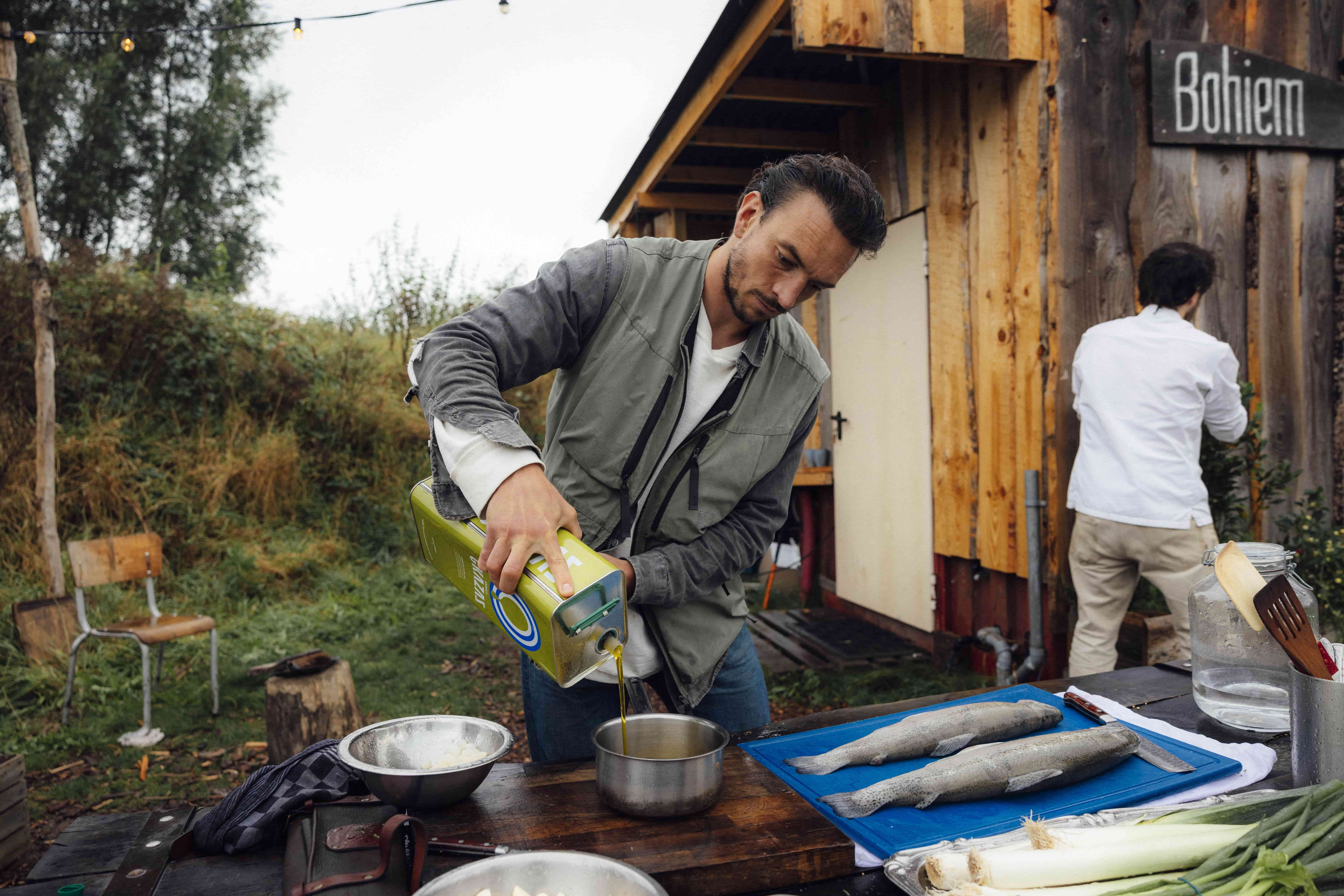 5 liter biologische olijfolie blik