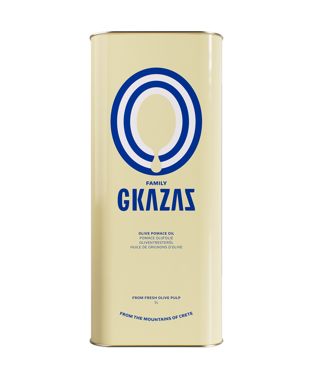 Pomace olive oil 5 liter can