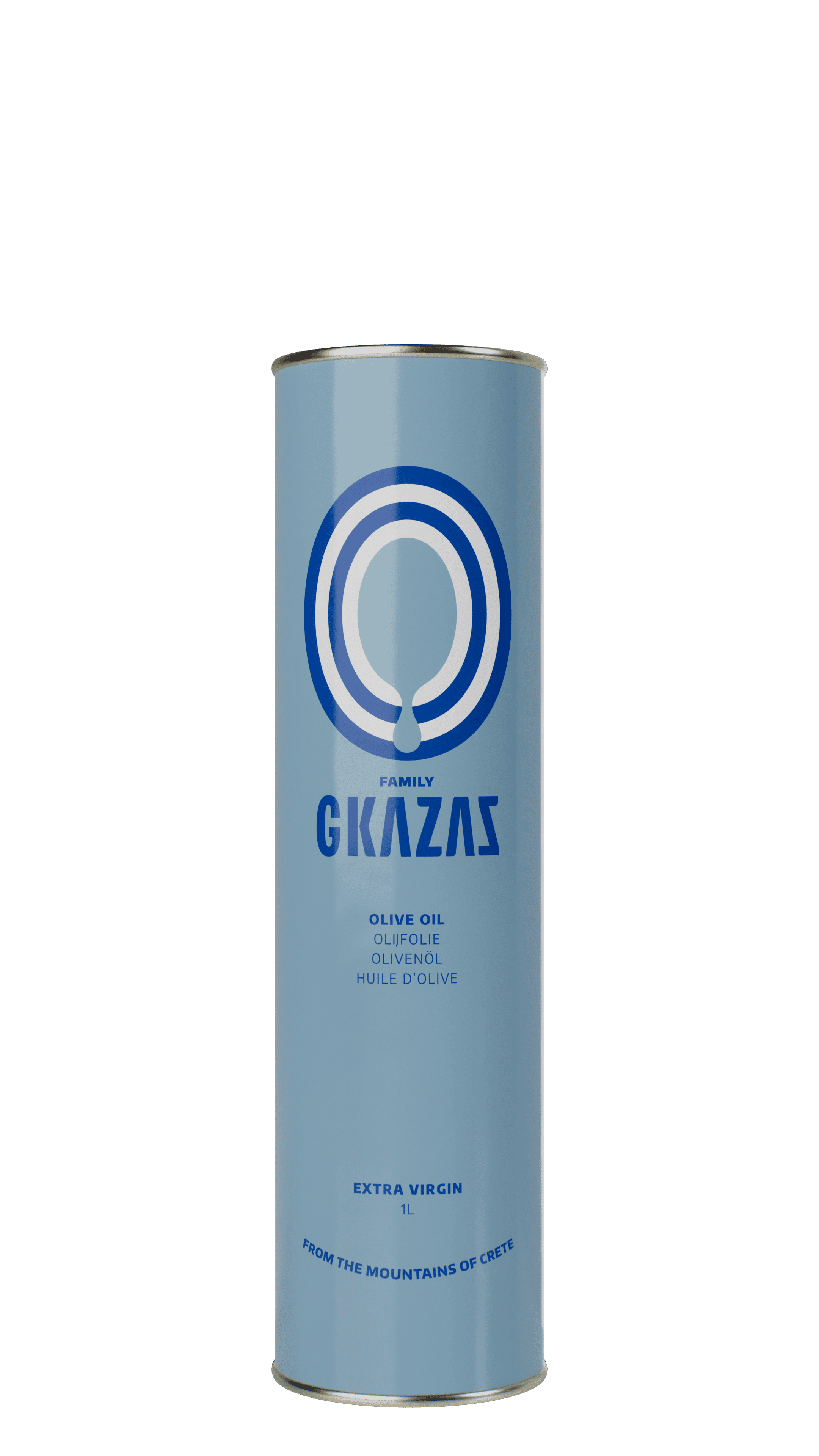 Extra vierge olijfolie 1 liter blik