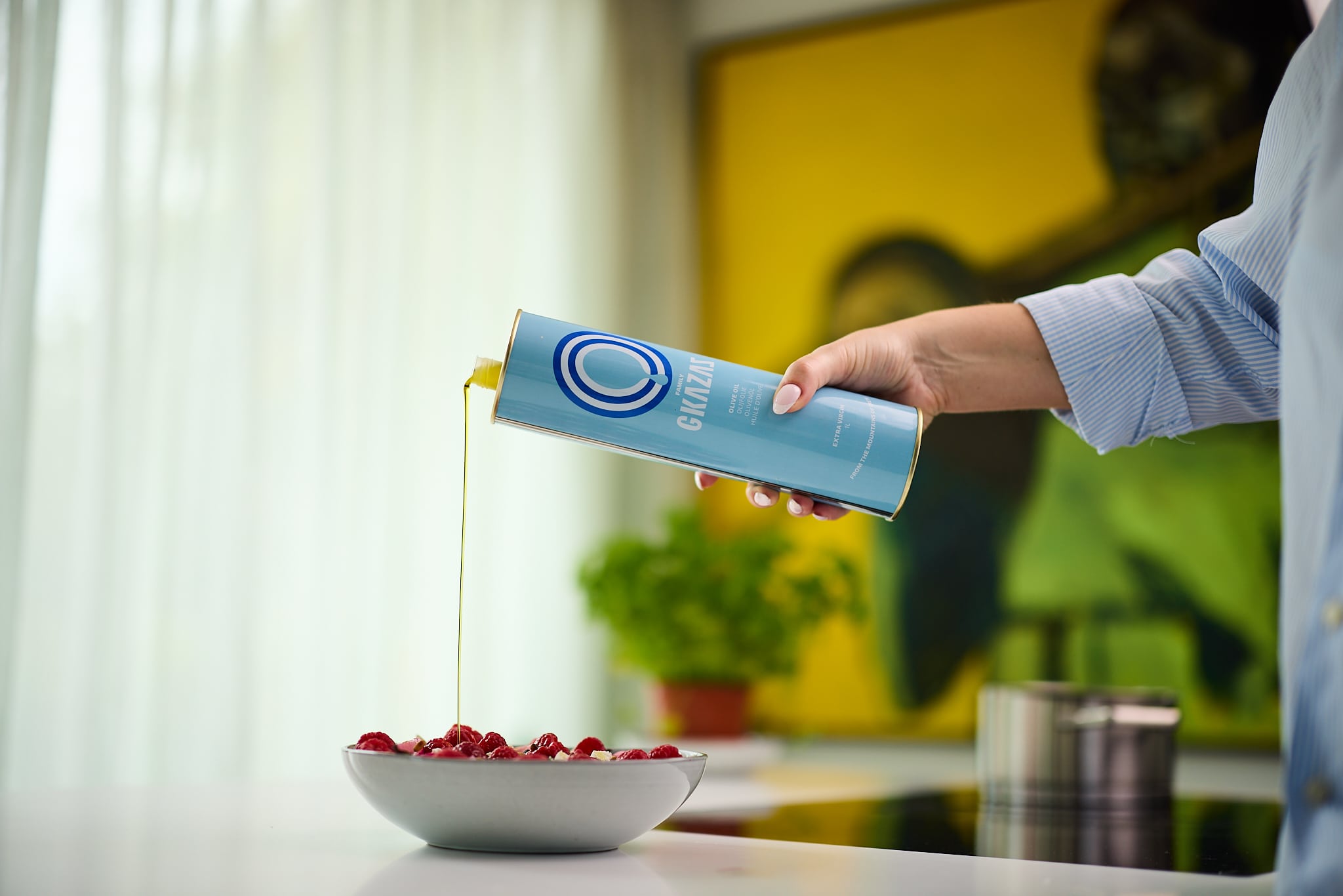 Extra virgin olive oil 1 liter can