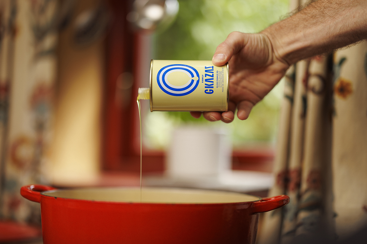 Pomace olive oil 200ML can