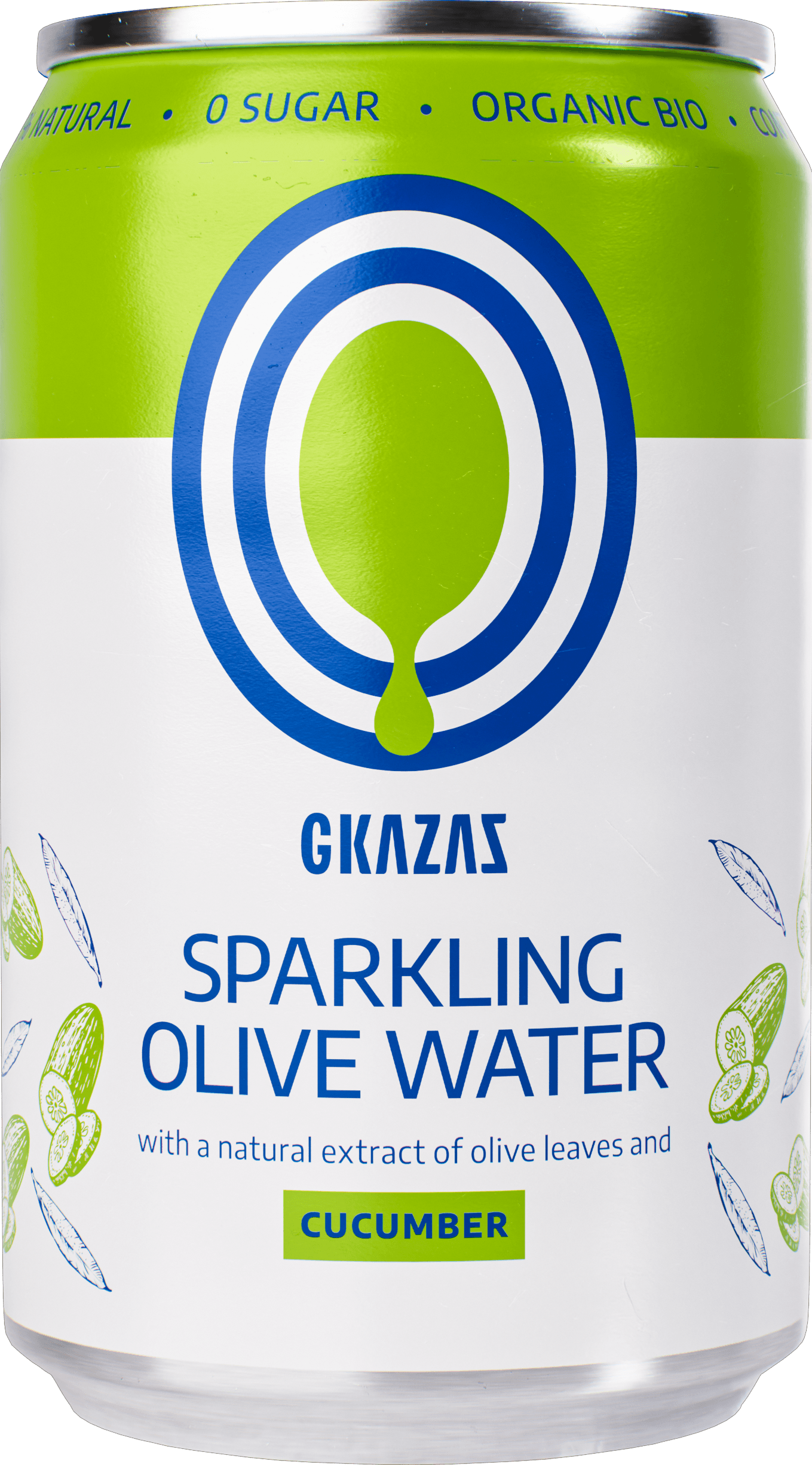 Sparkling Olive Water Cucumber