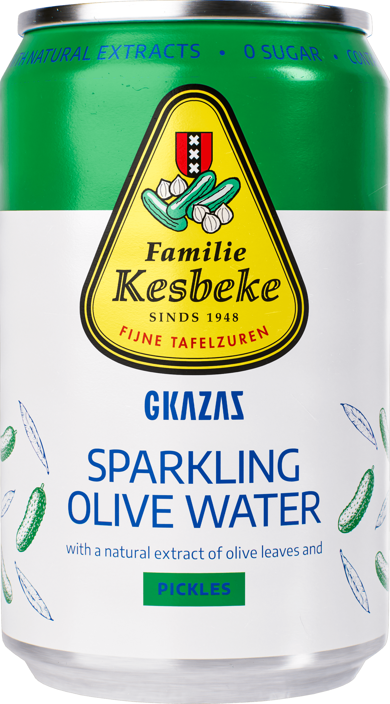 Sparkling Olive Water Pickles