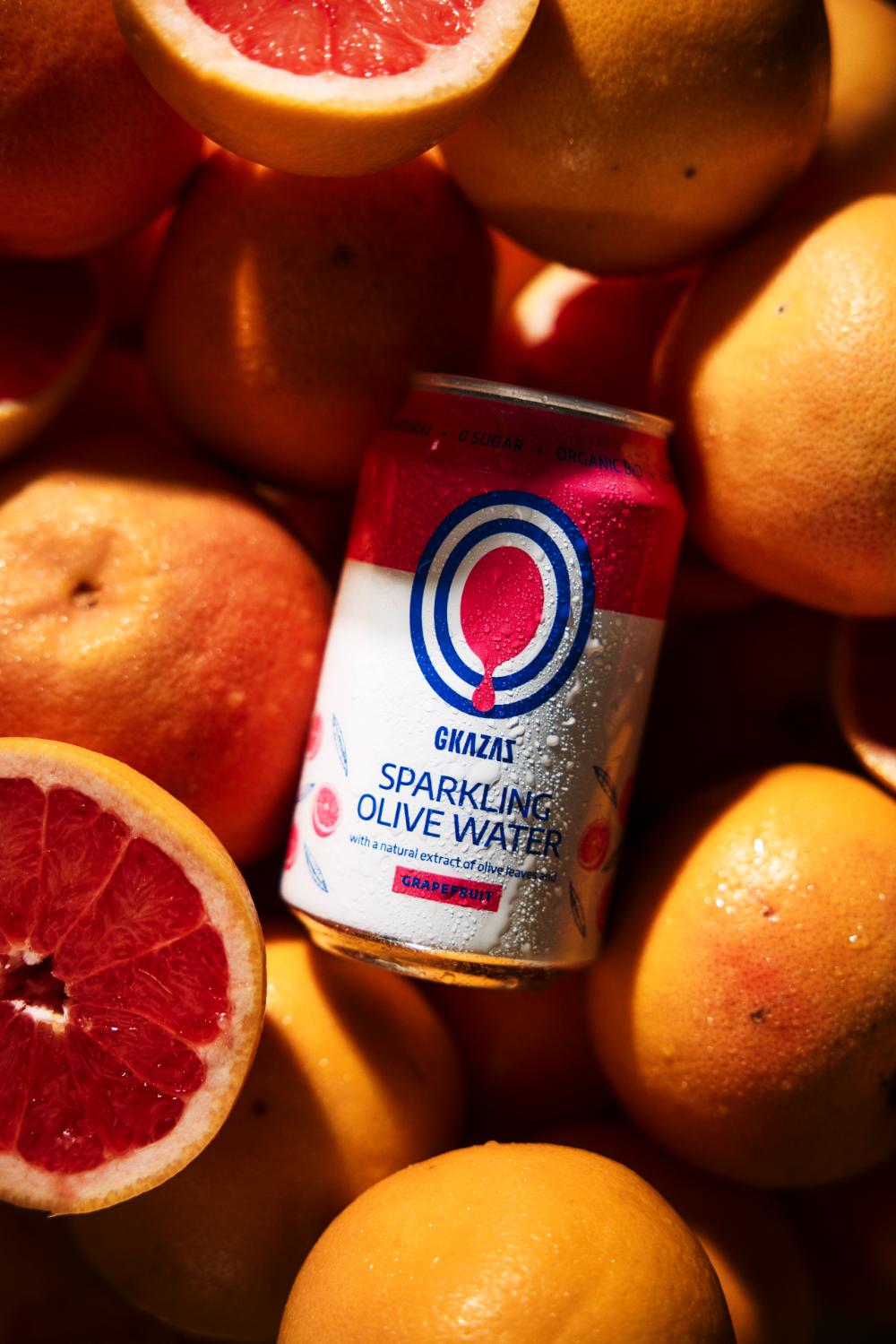 Sparkling Olive Water Grapefruit