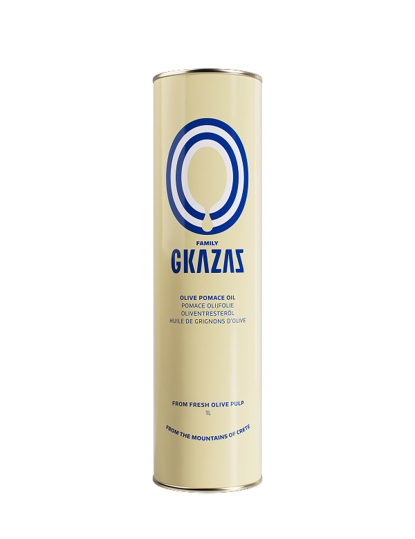 Pomace olive oil 1 liter can