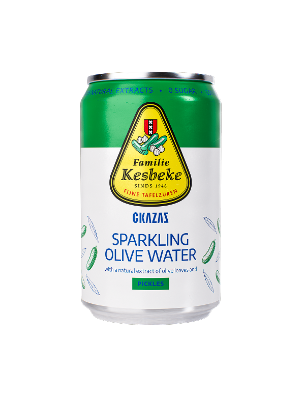 Sparkling Olive Water Pickles